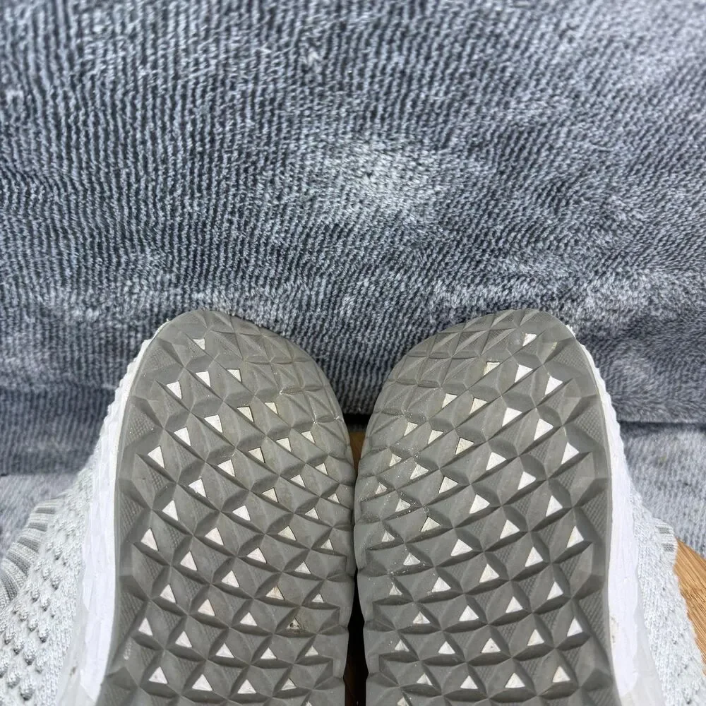 NOBULL Shoes Womens Size 8.5 Gray Knit Running Training Athletic Sneakers